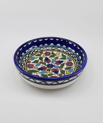 Medium Ceramic Bowl Hand Painted 18 cm