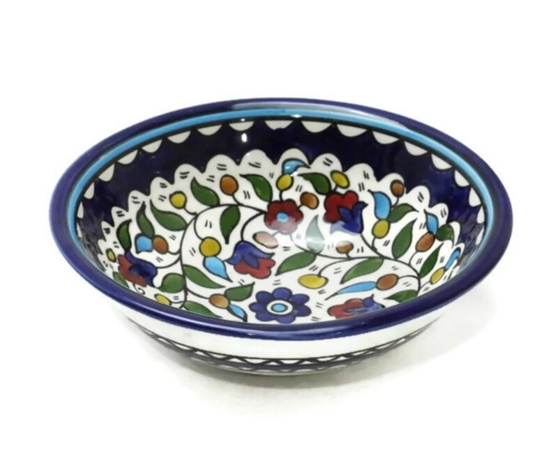 Salad/ soup deep round bowl 21 cm