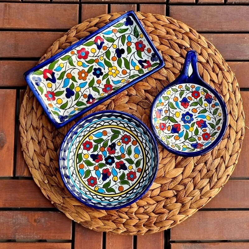 Set of 3 Serving Plates