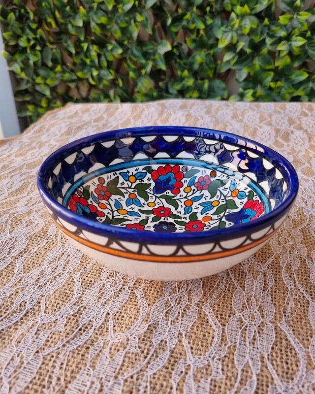 Multi-colour deep bowl 15 cm