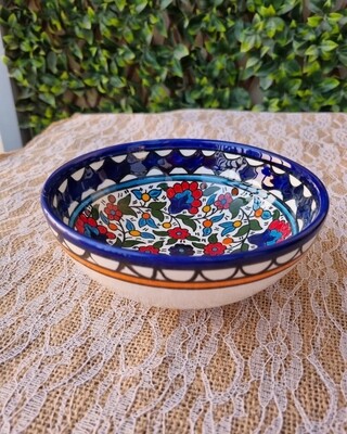 Multi-colour deep bowl 15 cm