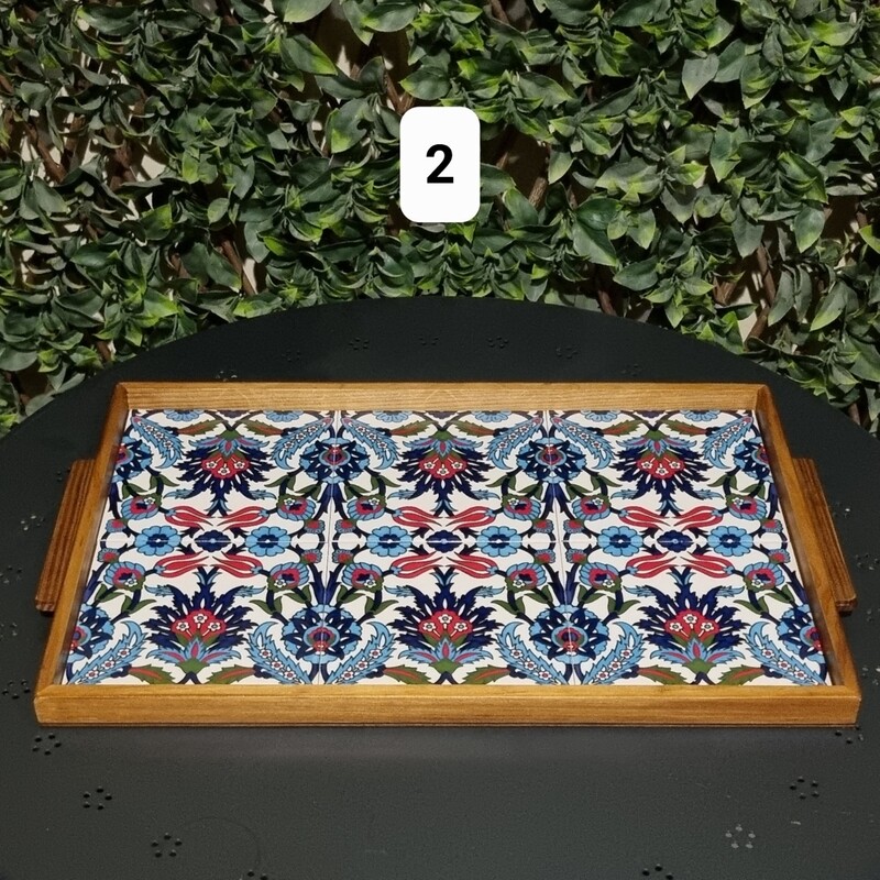 X-large wooden tray