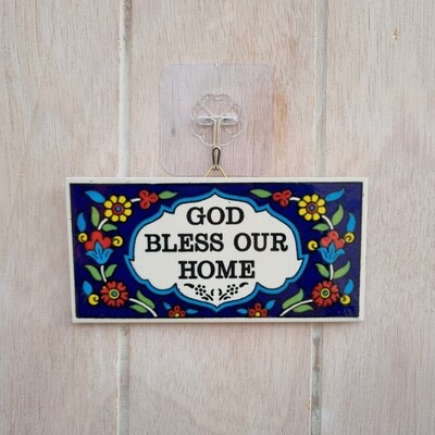 God Bless Home Wall-hanger