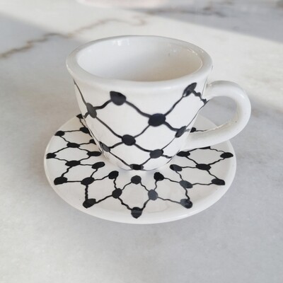 kuffiye coffee cups with saucer