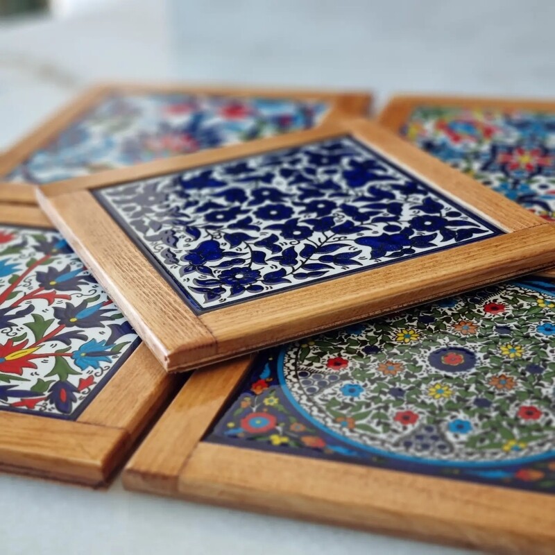 large Ceramic Trivet/Coaster