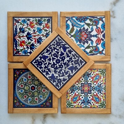 large Ceramic Trivet