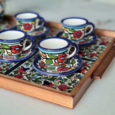Coffee cups set