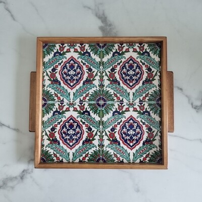 Handmade Turquoise Tray 