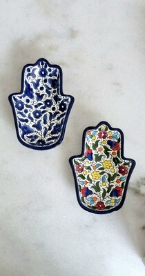 Fatima Hamsa Hand serving dish/trinket
