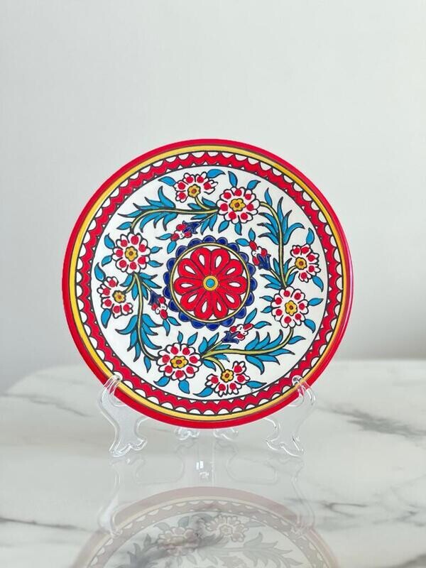 Red Display plate
