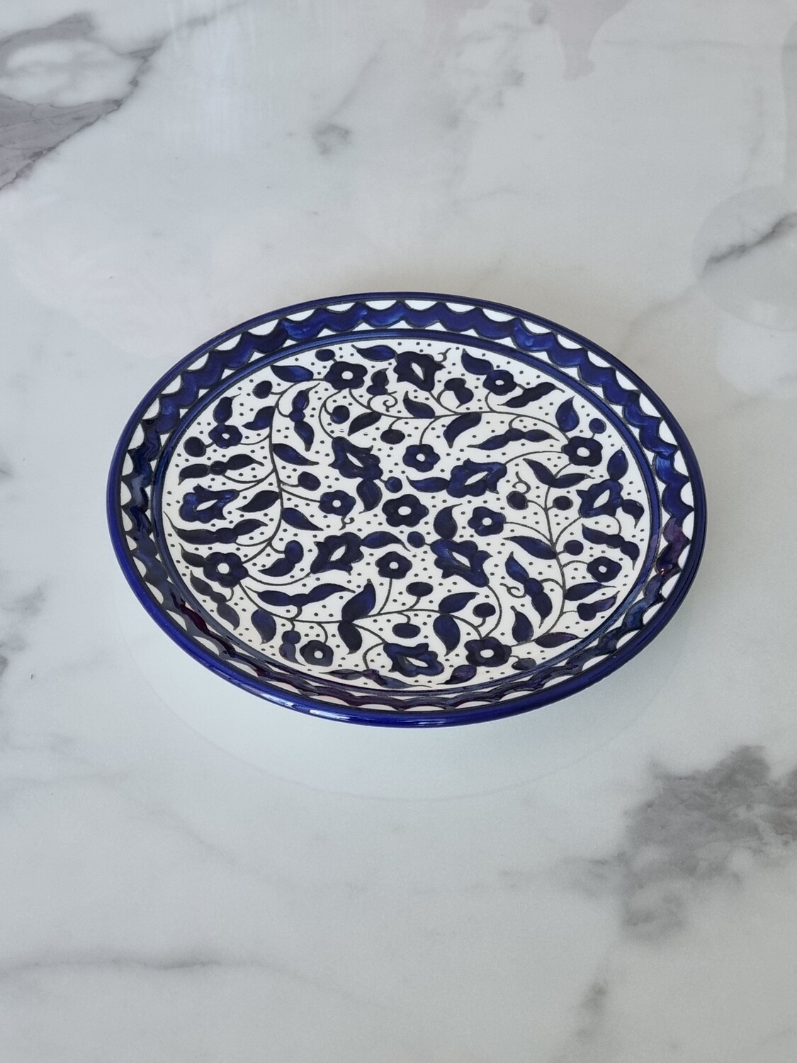 Blue and white Small Dinner Plate