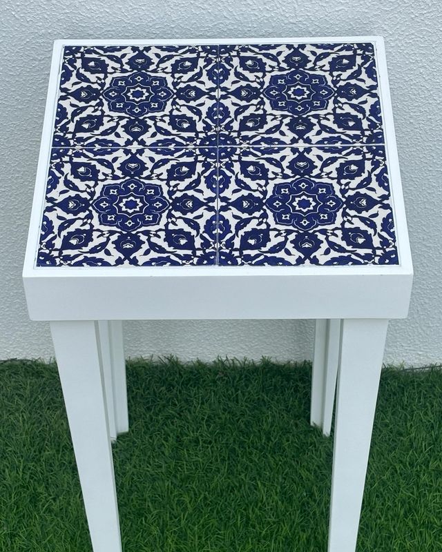 Ceramic Side Table