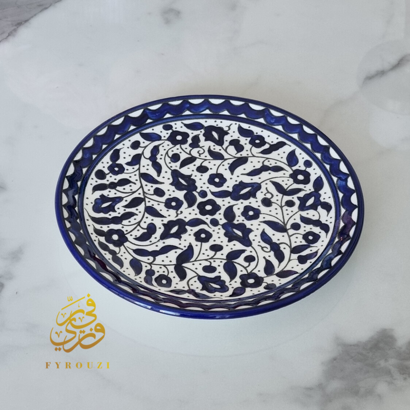 Palestinian Ceramic large 26cm plates