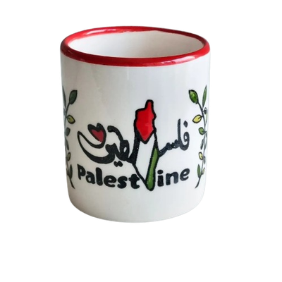 Medium Palestine Map Ceramic Mug