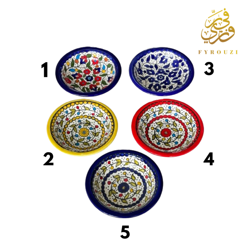 Hummus Small Ceramic Plate