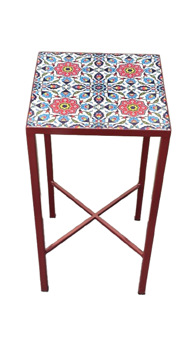 Jericho Bloom Tile Table