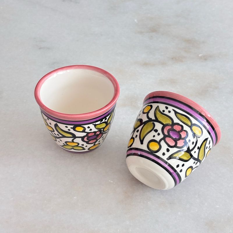 Pink Coffee Espresso Cup