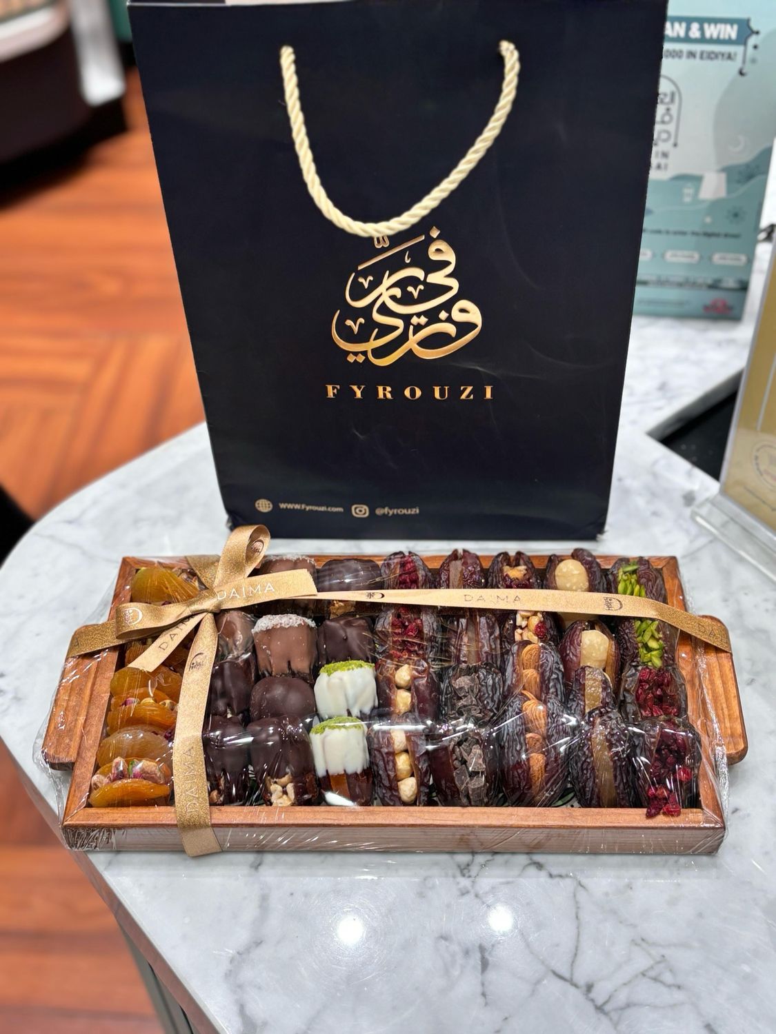 Stuffed Dates Assorted Tray Gift