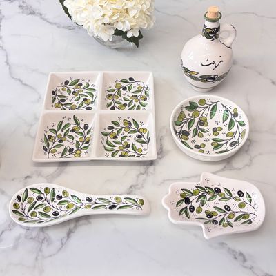 Breakfast Olive Motif Set