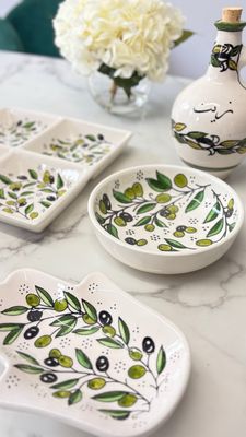 Breakfast Olive Motif Set