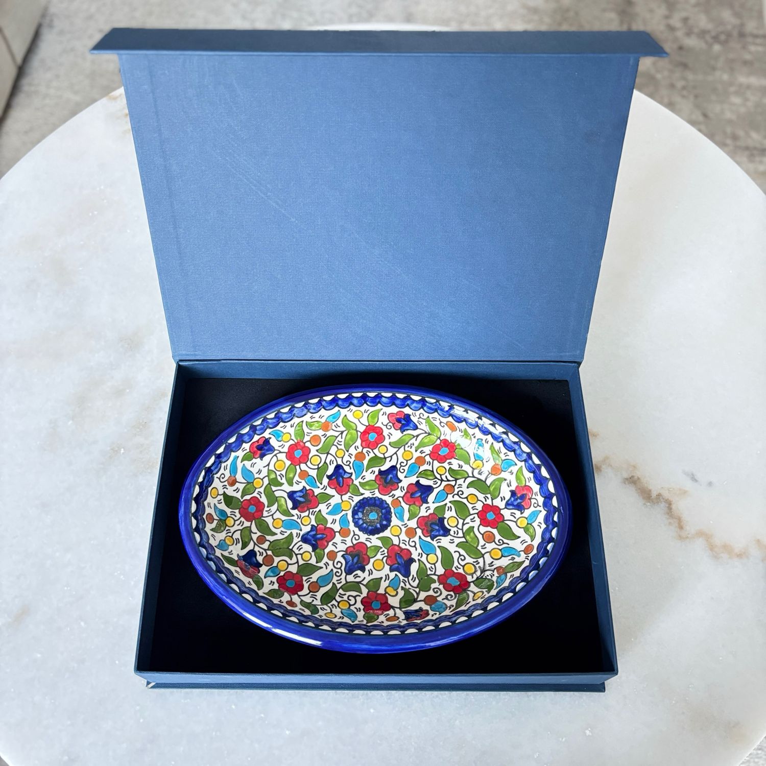 Oval Serving Bowl Gift Box