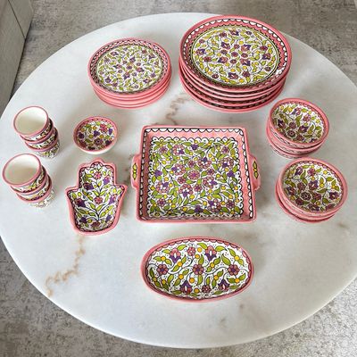 Nasmah Pinky Rose Set