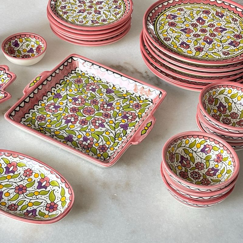 Nasmah Pinky Rose Set