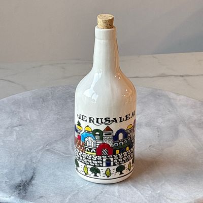 Jerusalem Ceramic Oil Jug