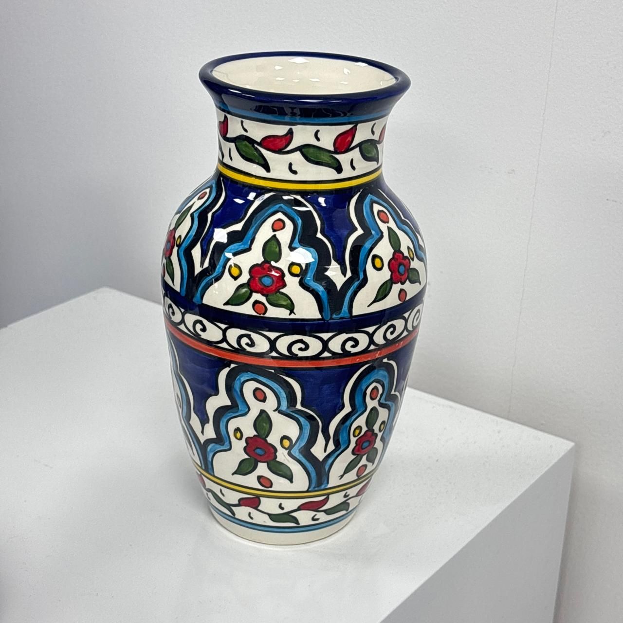 The Mediterranean Motif Vase