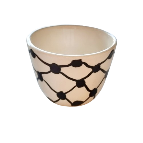 Kuffiye Coffee Cup with Authentic Kuffiye pattern for Palestine supporter 