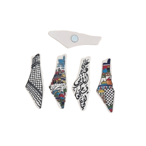 Small Palestine Map Magnet