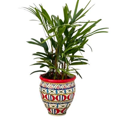 Plant Pot Large Moroccan Patttern