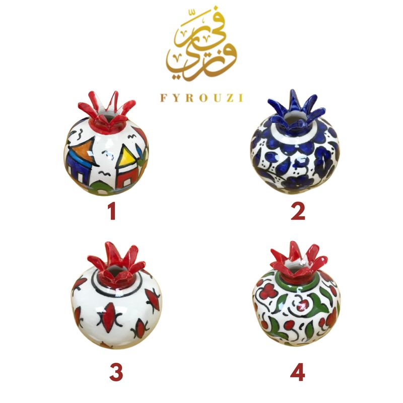 Pomegranate Ceramic Decorative Piece