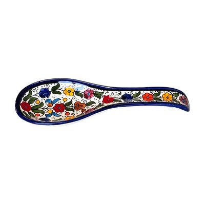Spoon Rest Multi-color Floral