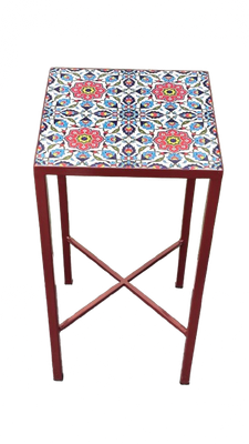 Jericho Bloom Tile Table