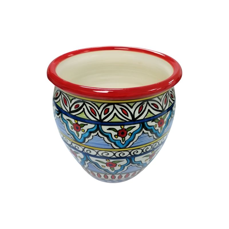 Red Harmony Ceramic Pot 