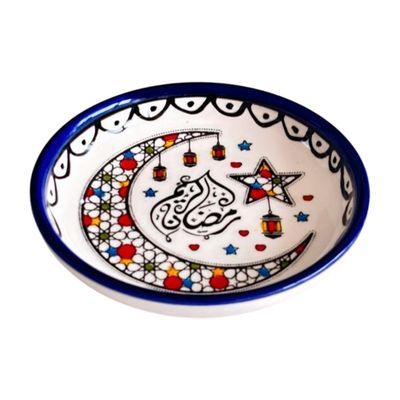 Ramadan serving Round plate