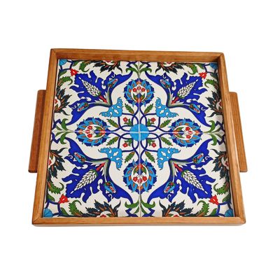 Oriental Square Tray