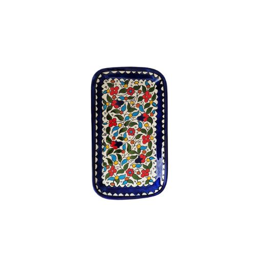 Floral Rectangle Serving Plate 30 cm