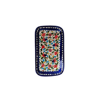 Floral Rectangle Serving Plate 30 cm
