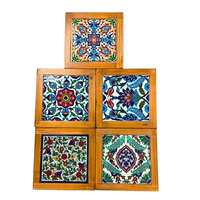 قاعدة سيراميك كبيرة للأواني الساخنة