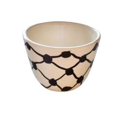 Kuffiye Coffee Cup with Authentic Kuffiye pattern for Palestine supporter 