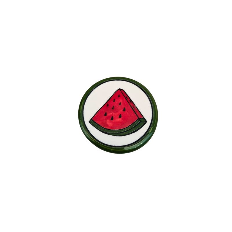 Watermelon Ceramic Magnet