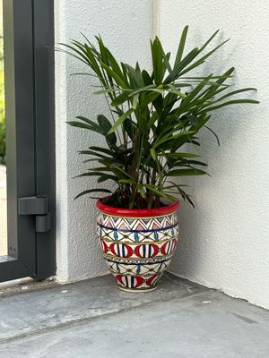 Plant Pot Large Moroccan Patttern