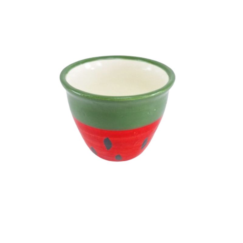watermelon ceramic coffee cup