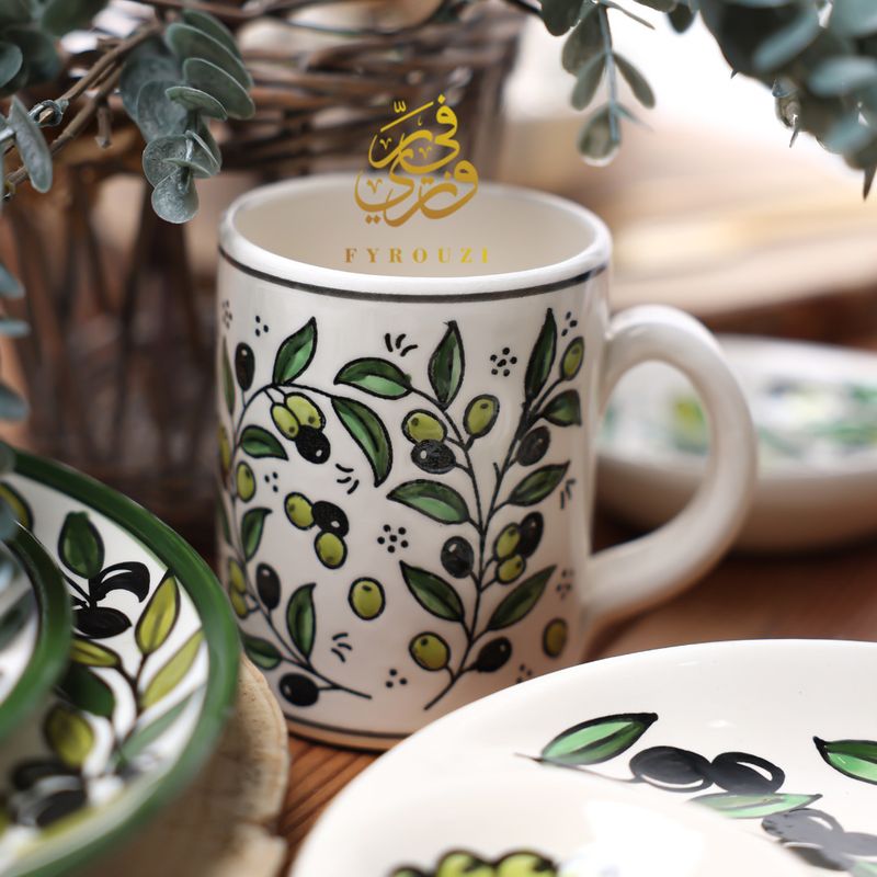Large Olive Mug