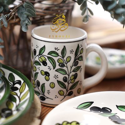 Large Olive Mug