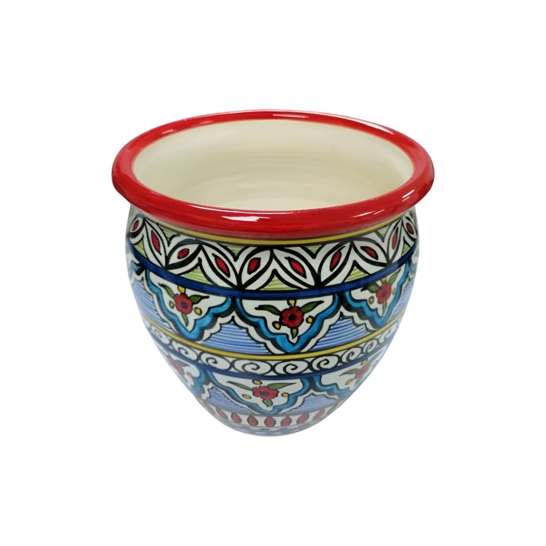 Red Harmony Ceramic Pot 
