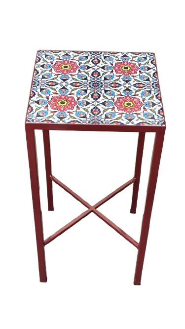 Jericho Bloom Tile Table