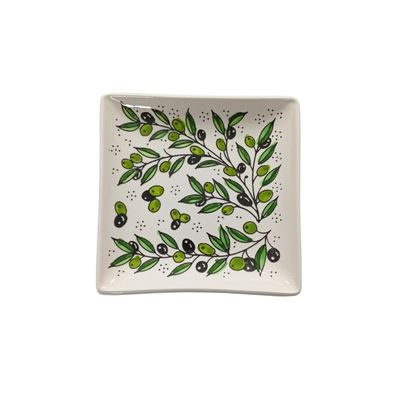 Zaytoun Square Olive Plate